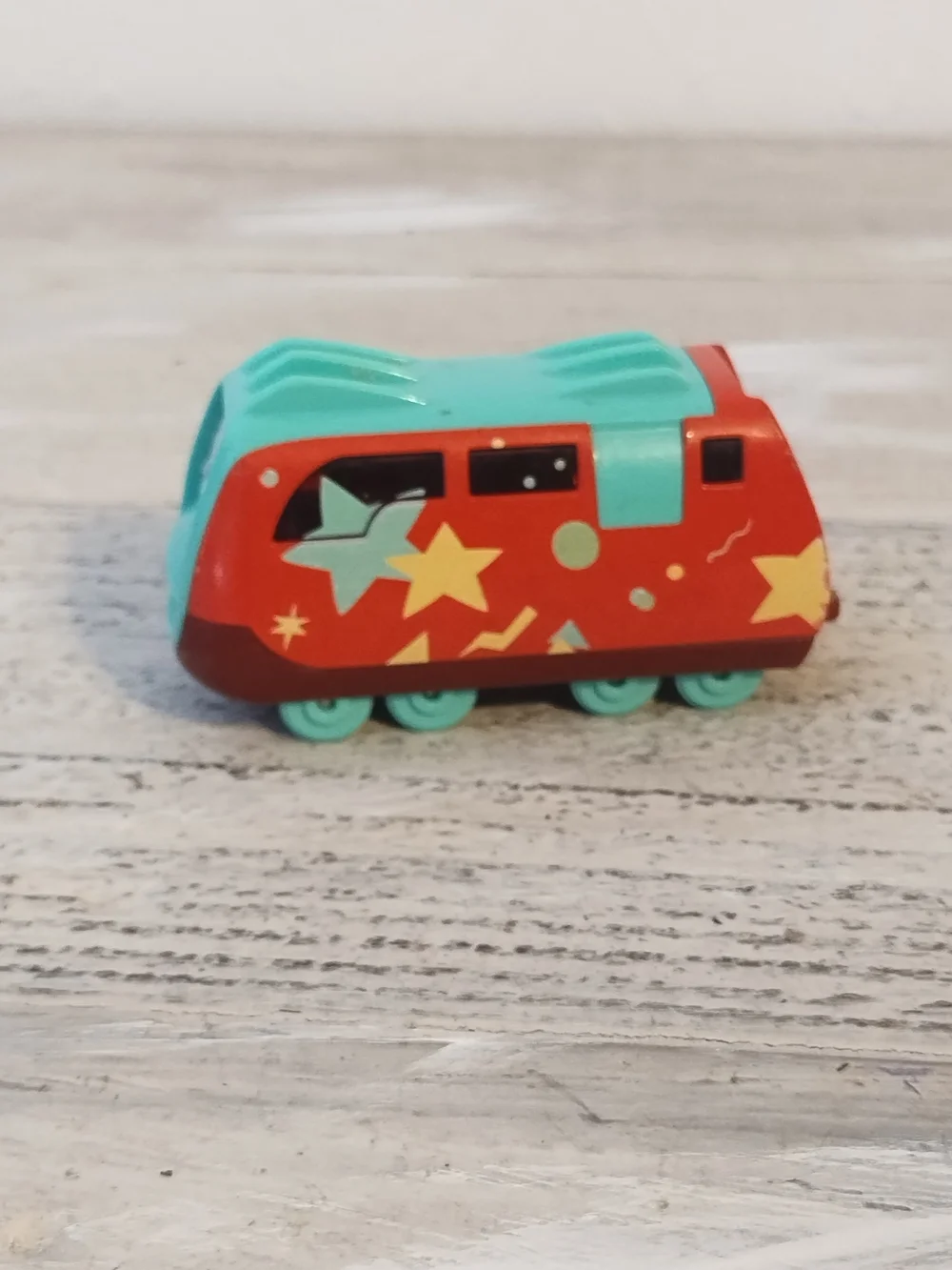 Figurine Thomas Friends Jiff Push Along Train Sodor Cup Racers metal and plastic